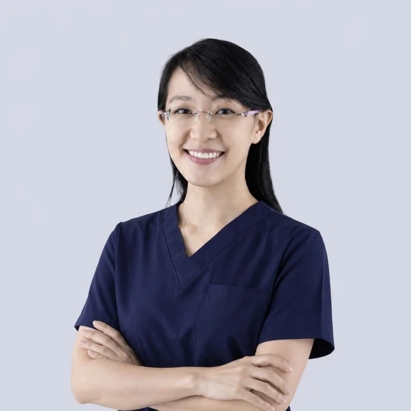Portrait of Dr. Tan Sze Jun, periodontist at Lau & Su Partners Dental Bukit Jalil, specialising in gum disease treatment and long-term gum health